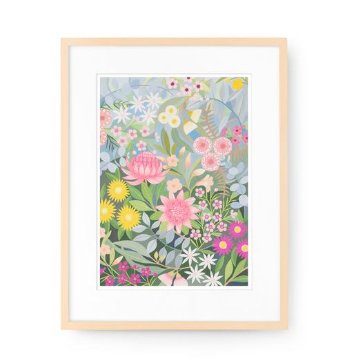 CLAIRE ISHINO- SMALL LIMITED EDITION A5 PRINTS- Bush Bouquet