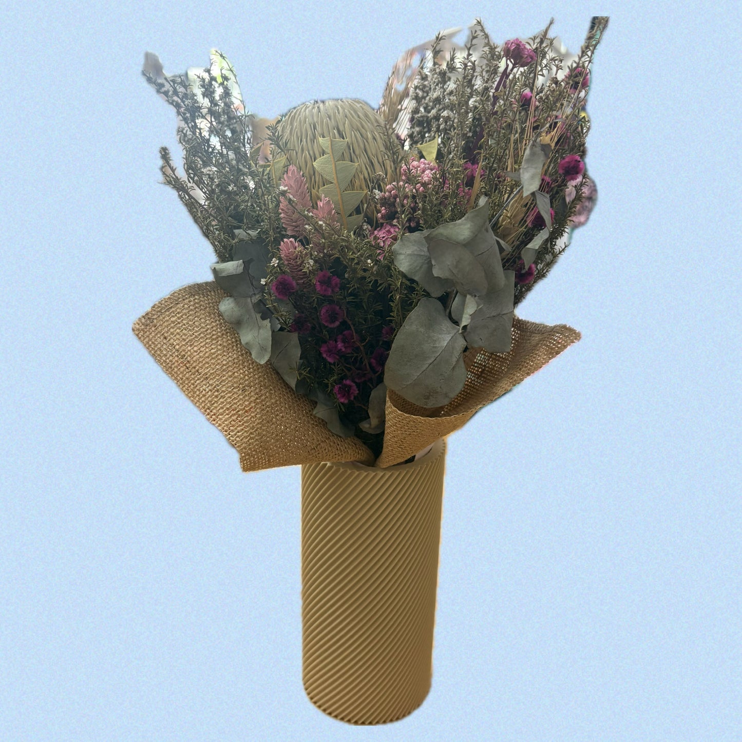 DWAYNSKI.3D - Spiral Vase Desert Tan