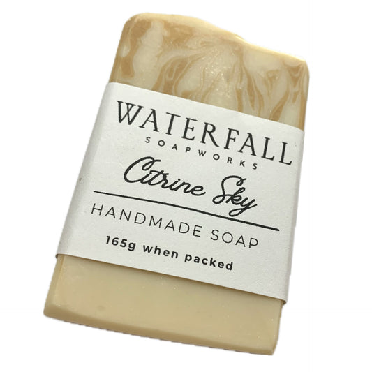 WATERFALL SOAPWORKS- Citrine Sky Handmade Soap