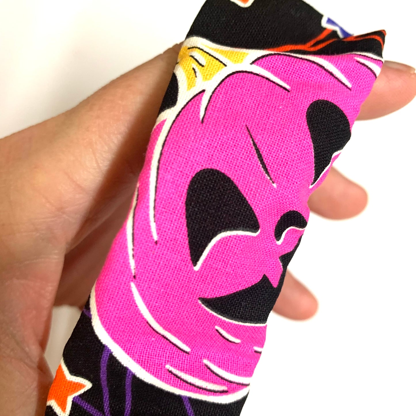MUMMA WHOOPEE - "Pumpkin Web" Halloween Jumbo Scrunchies