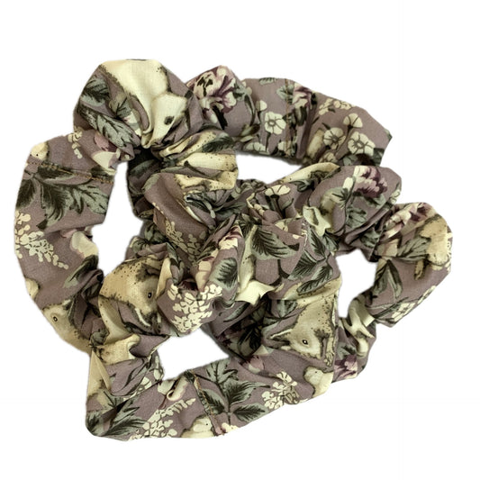MUMMA WHOOPEE - "Woodland Rabbits" SCRUNCHIES