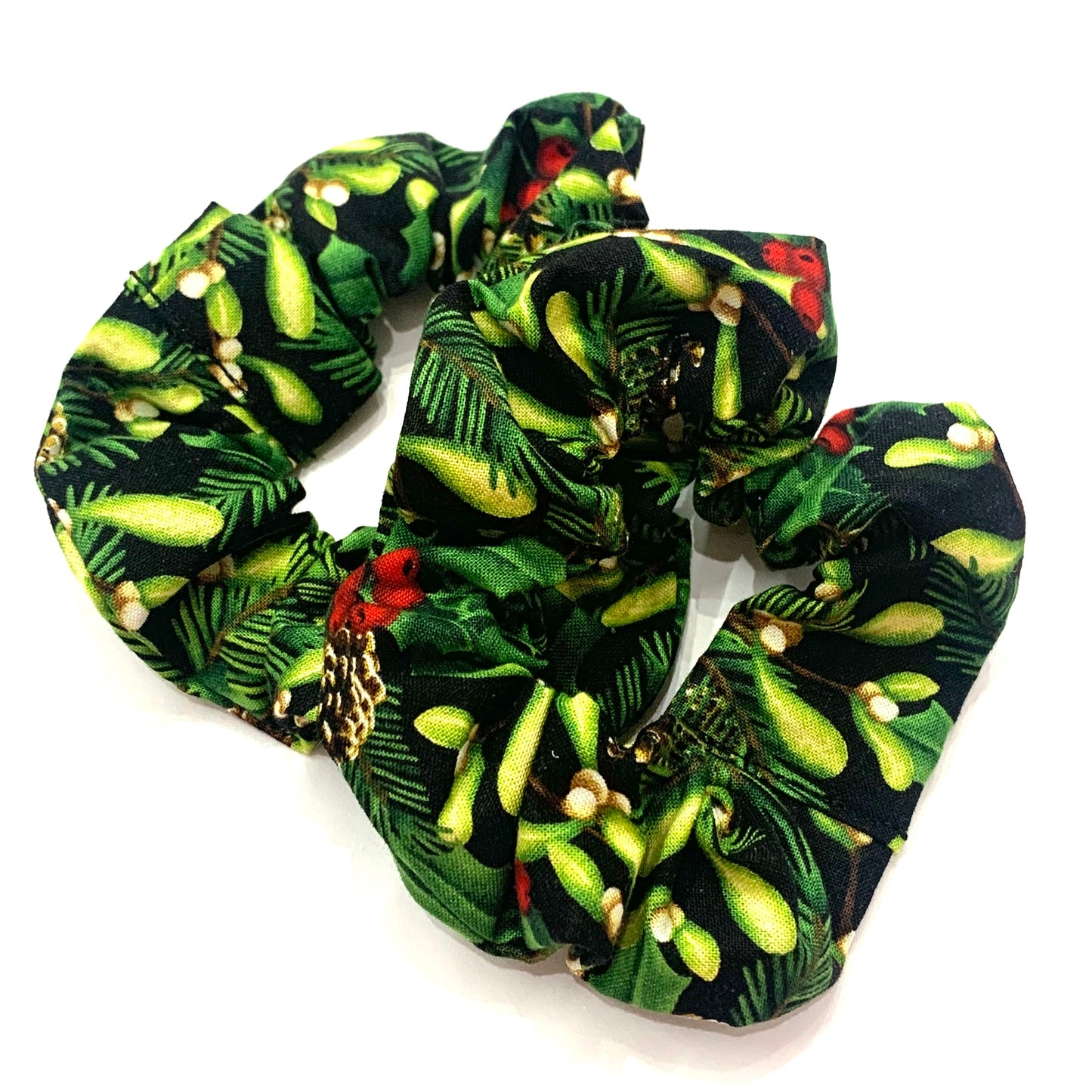 MUMMA WHOOPEE - Regular “Yuletide Greenery” SCRUNCHIE