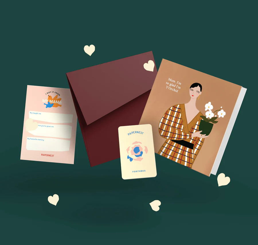 PAPERNEST - So Glad I'm Y'Orchid Card