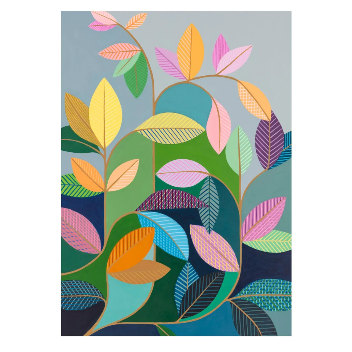 CLAIRE ISHINO- SMALL LIMITED EDITION A5 PRINTS- "Leaves of the Lemon Tree"