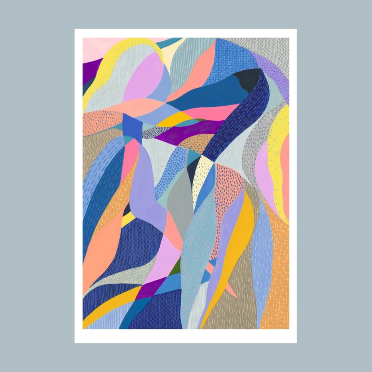 CLAIRE ISHINO- SMALL LIMITED EDITION A5 PRINTS- "Lines and Leaves"