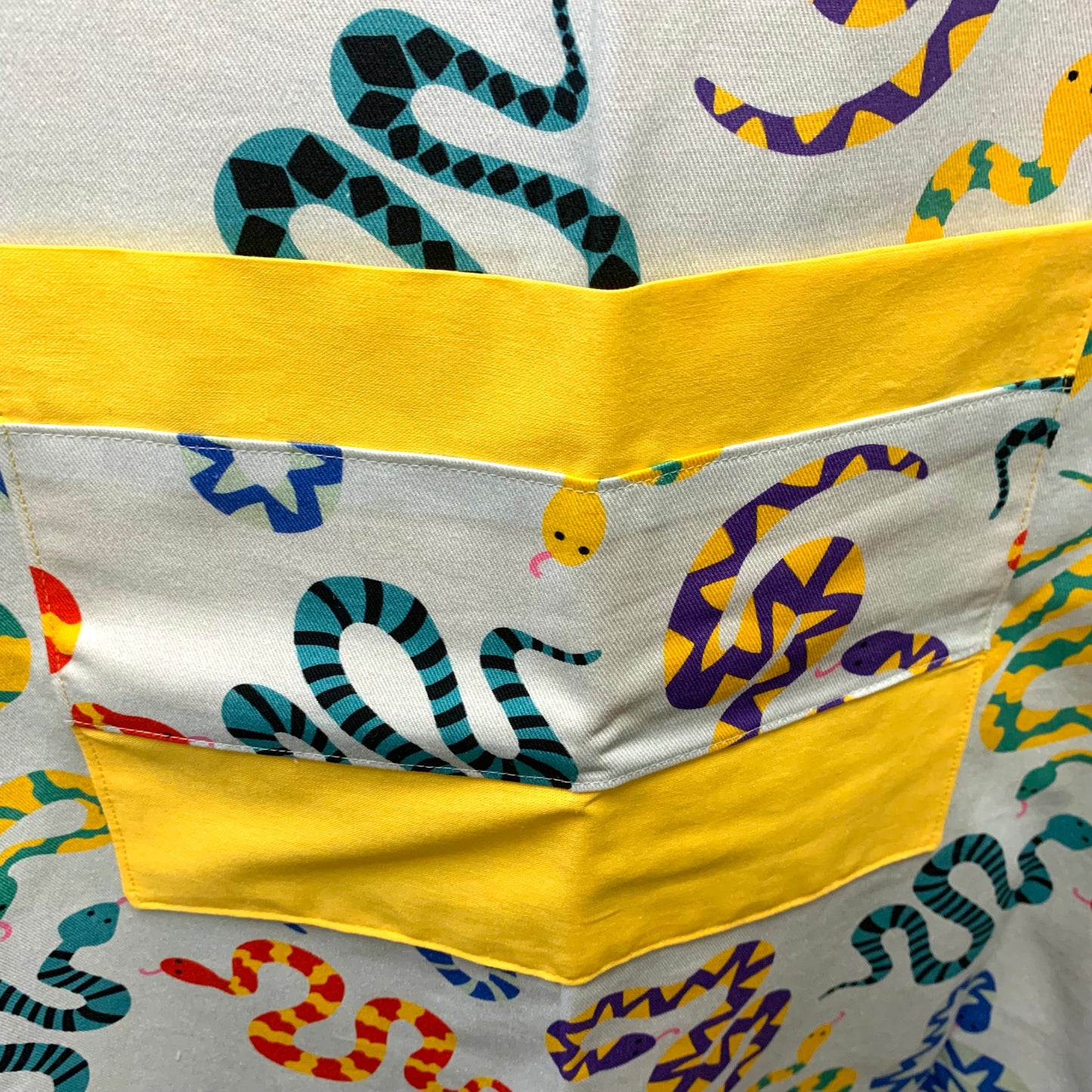 MUMMA WHOOPEE - "Funky Snakes" FABRIC APRON