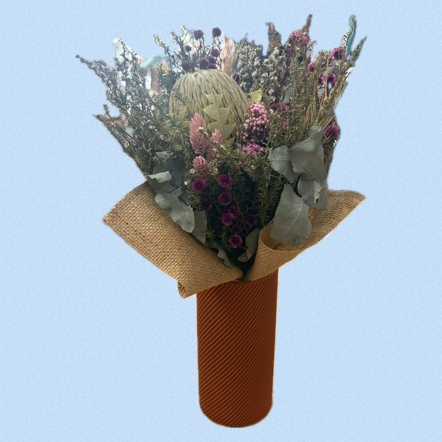 DWAYNSKI.3D - Spiral Vase Terracotta