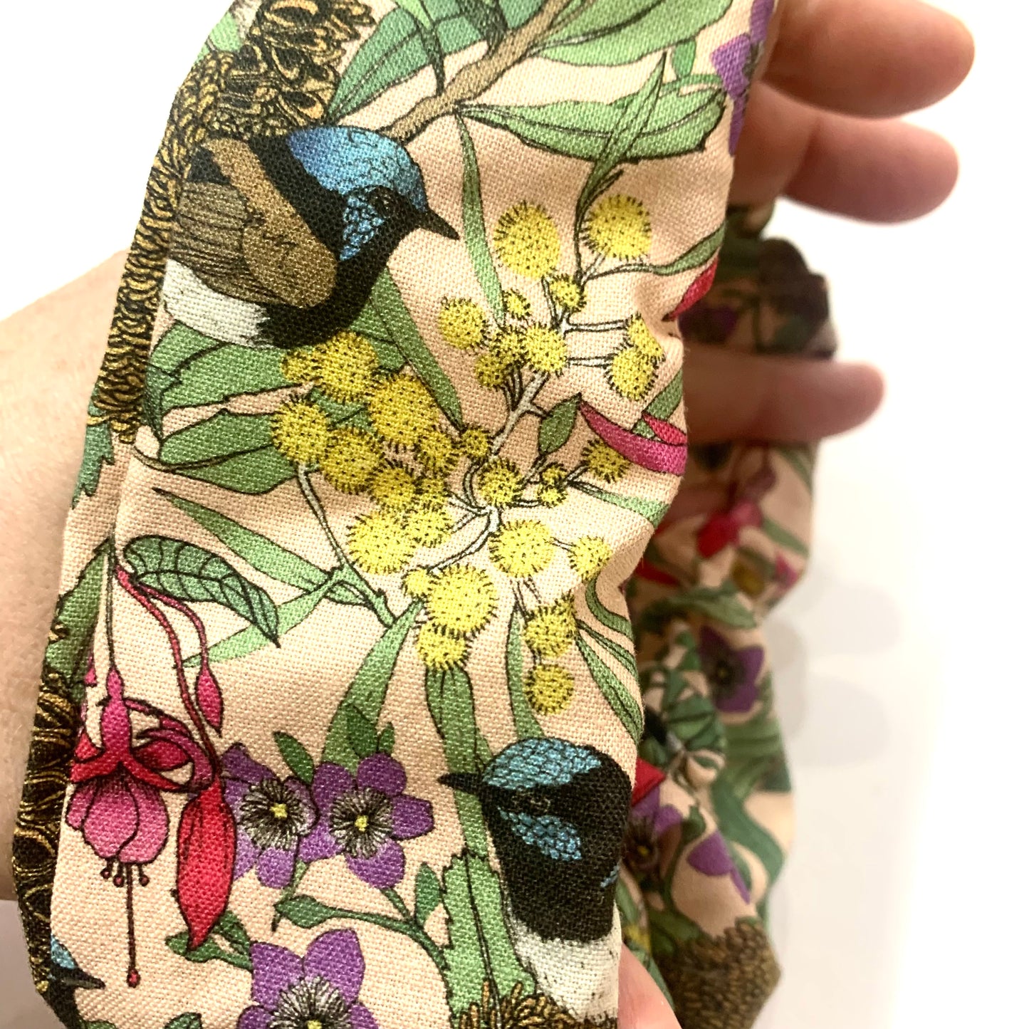 MUMMA WHOOPEE - JUMBO "Fairy Wrens" SCRUNCHIES