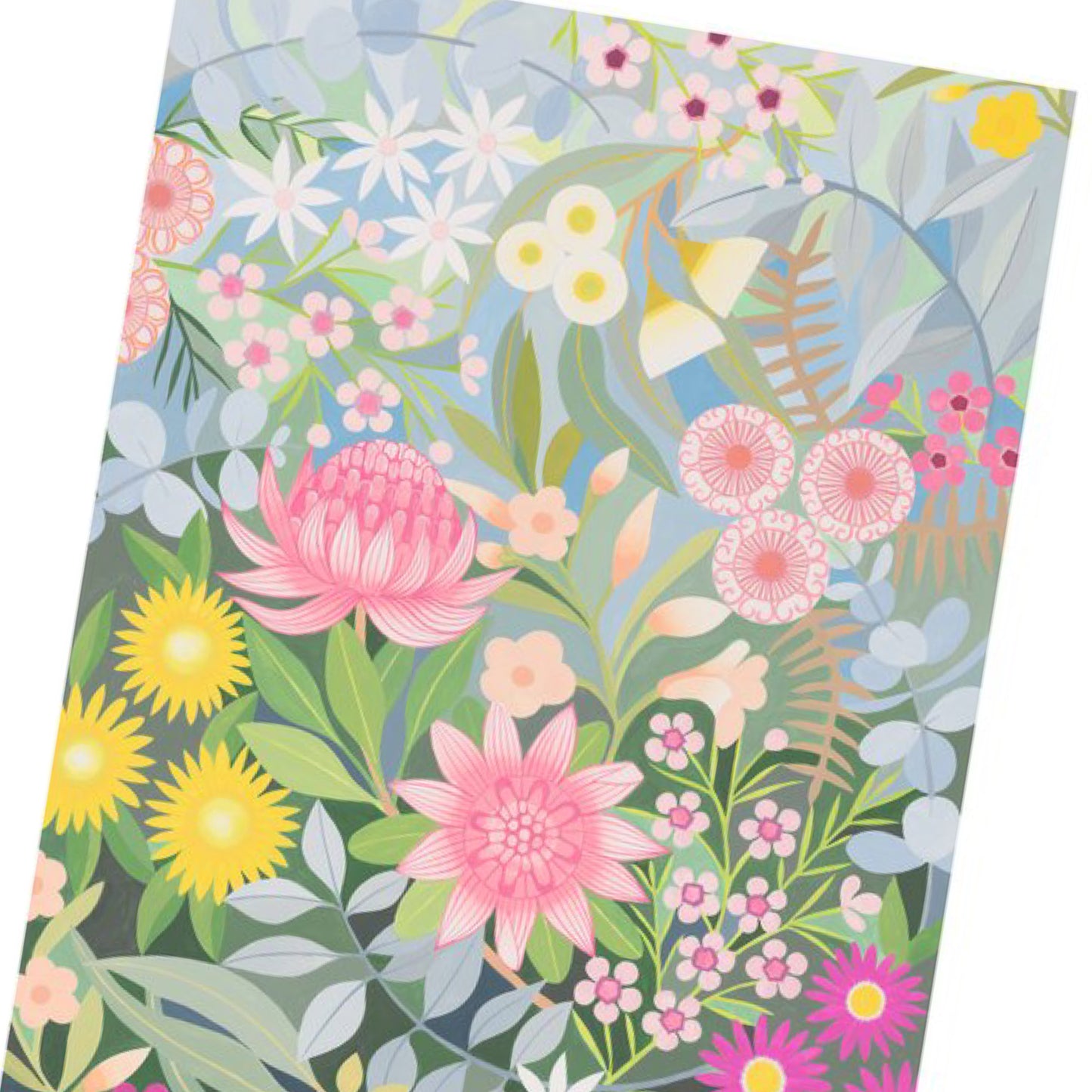 CLAIRE ISHINO- SMALL LIMITED EDITION A5 PRINTS- Bush Bouquet