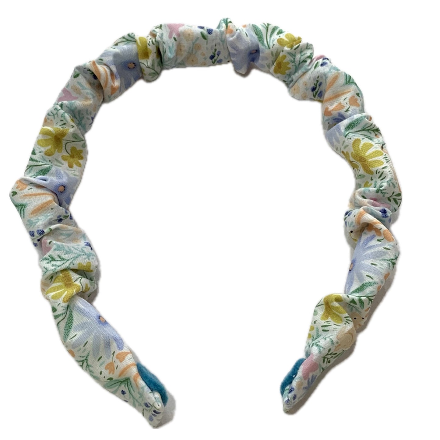THIS BIRD HAS FLOWN -  Bunny Meadow- SMALL SCRUNCHIE HEADBANDS