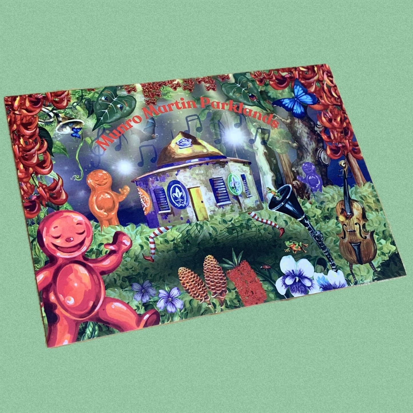 HAYLEY GILLESPIE - "MUNRO MARTIN PARK” POSTCARD