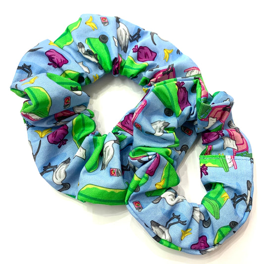 MUMMA WHOOPEE - "Bin Chicken" REGULAR SCRUNCHIES