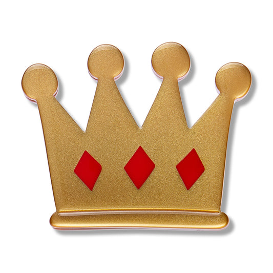 ERSTWILDER - Crown Simplified Mini Brooch - Pete Cromer Fairy Tales: Part 2