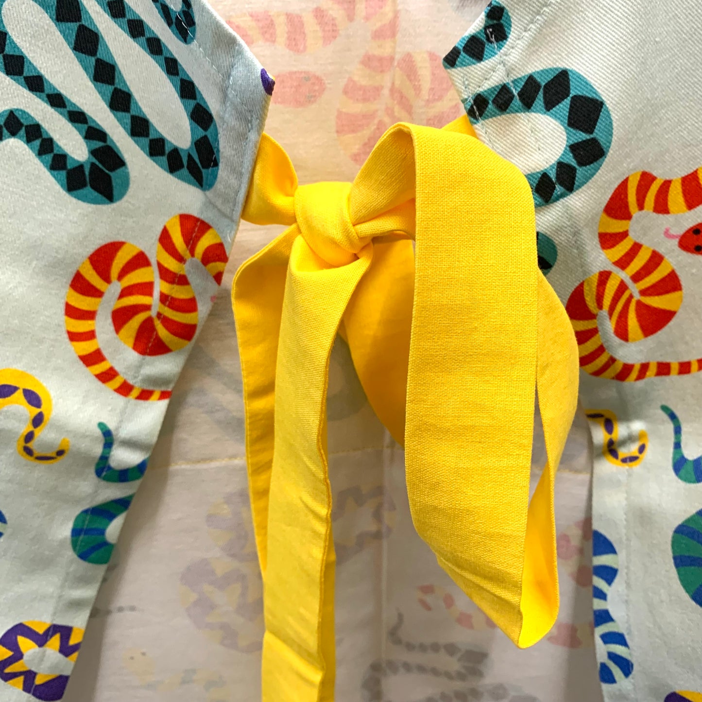 MUMMA WHOOPEE - "Funky Snakes" FABRIC APRON