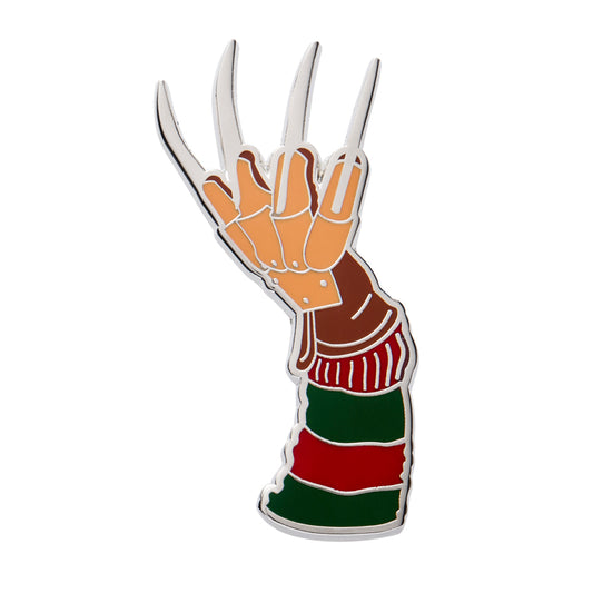 ERSTWILDER - "Freddy Krueger Enamel Pin" - THRILLS AND CHILLS- HALLOWEEN COLLECTION