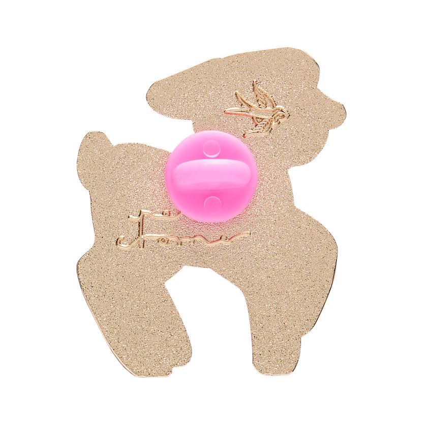 ERSTWILDER - Lottie the Lamb Enamel Pin - PETE CROMER COLLECTION