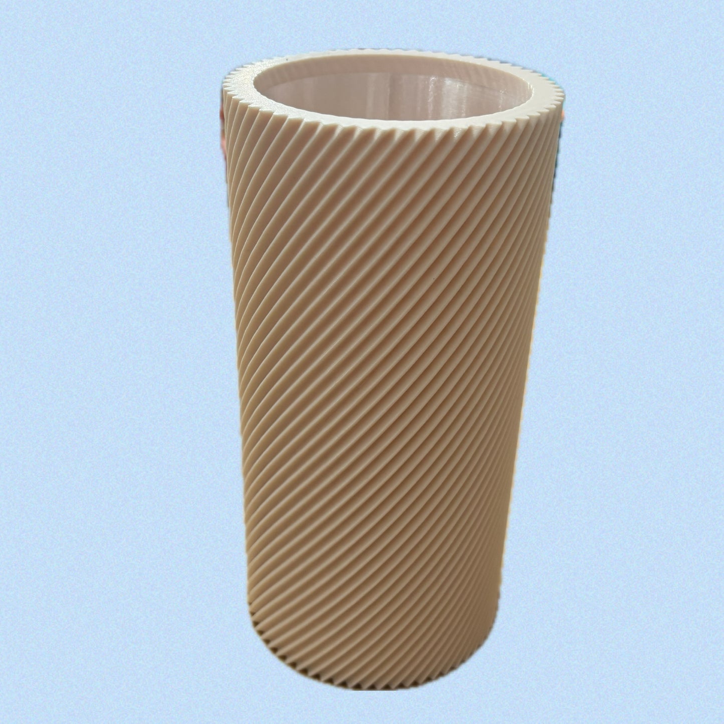 DWAYNSKI.3D - Spiral Vase Beige