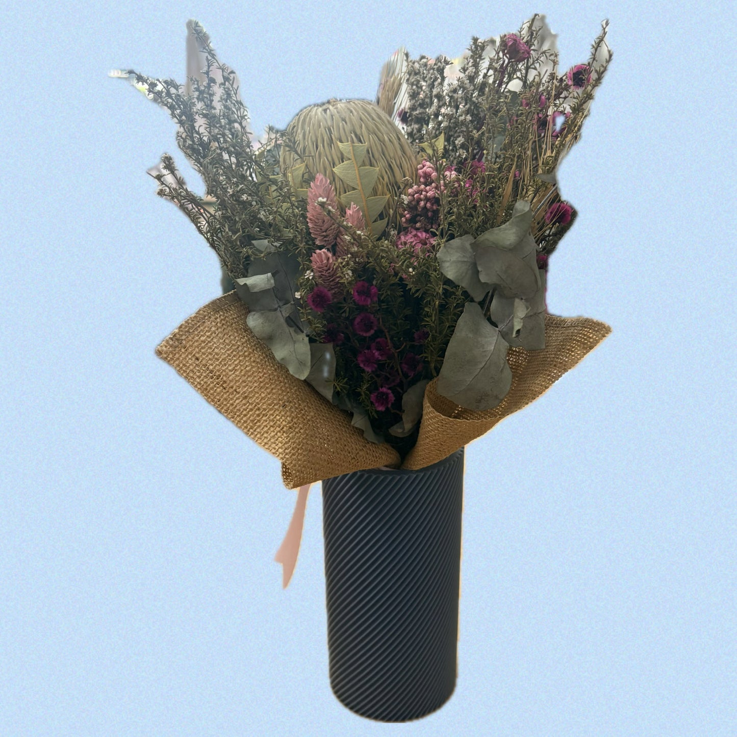 DWAYNSKI.3D - Spiral Vase Blue Grey