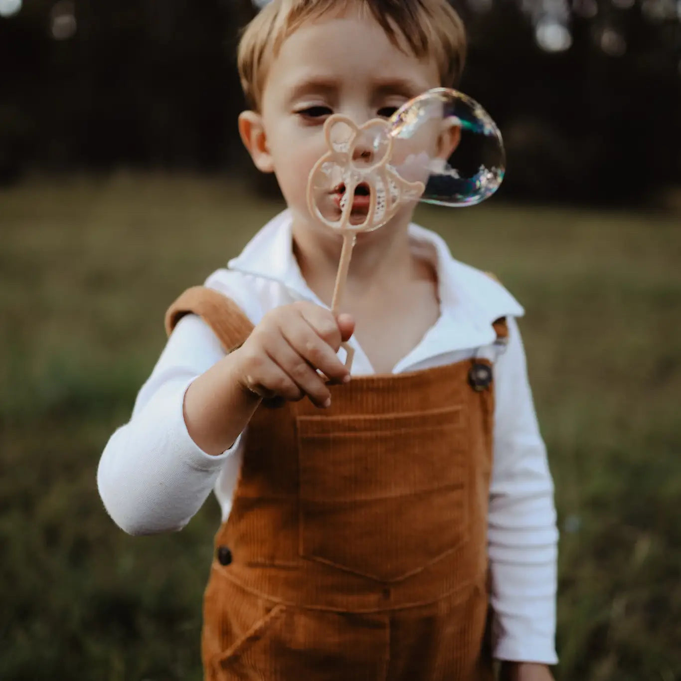 KINFOLK PANTRY- Reindeer Bubble Wand Eco Sensory Toy