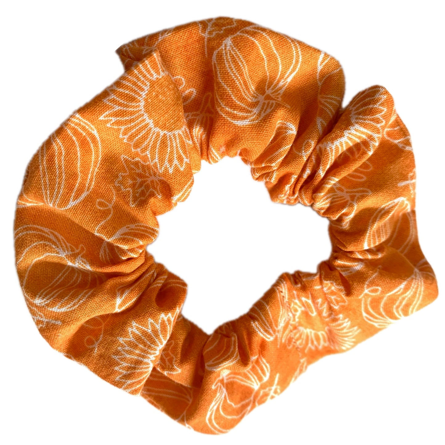 MUMMA WHOOPEE - "Pumpkin Patch" REGULAR HALLOWEEN SCRUNCHIES