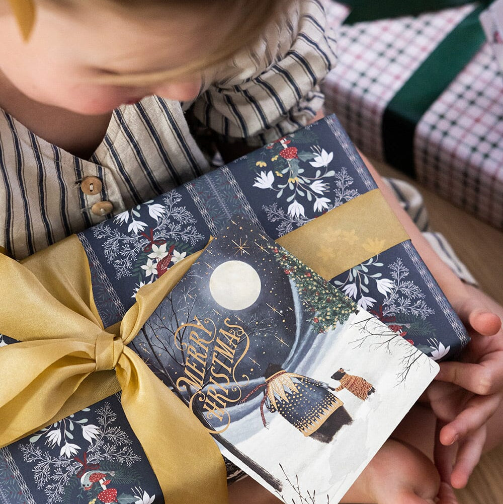 BESPOKE LETTERPRESS - 6 Pack Christmas Card Boxset - "The Christmas Village"