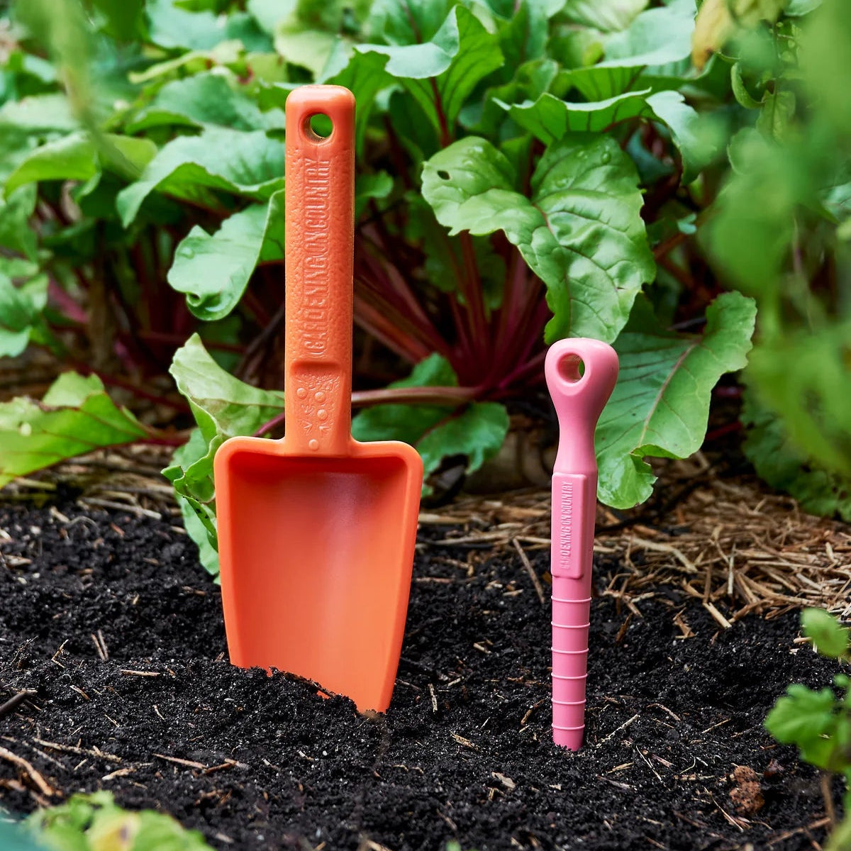 GARDENING ON COUNTRY - Womby Hand Trowel  Kakadu Green — Recycled Plastic, Australian Made