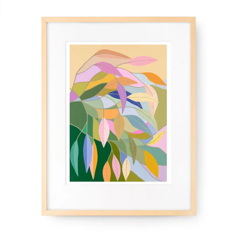 CLAIRE ISHINO- SMALL LIMITED EDITION A5 PRINTS- "Gum in the Garden"