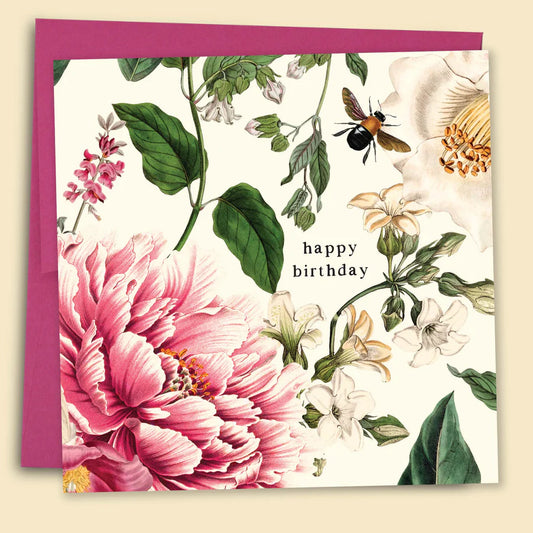 PAPERNEST - Happy Birthday Floral Garden Card