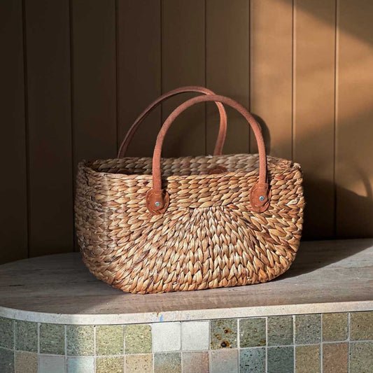 ROBERT GORDON POTTERY - LARGE HARVEST BASKET