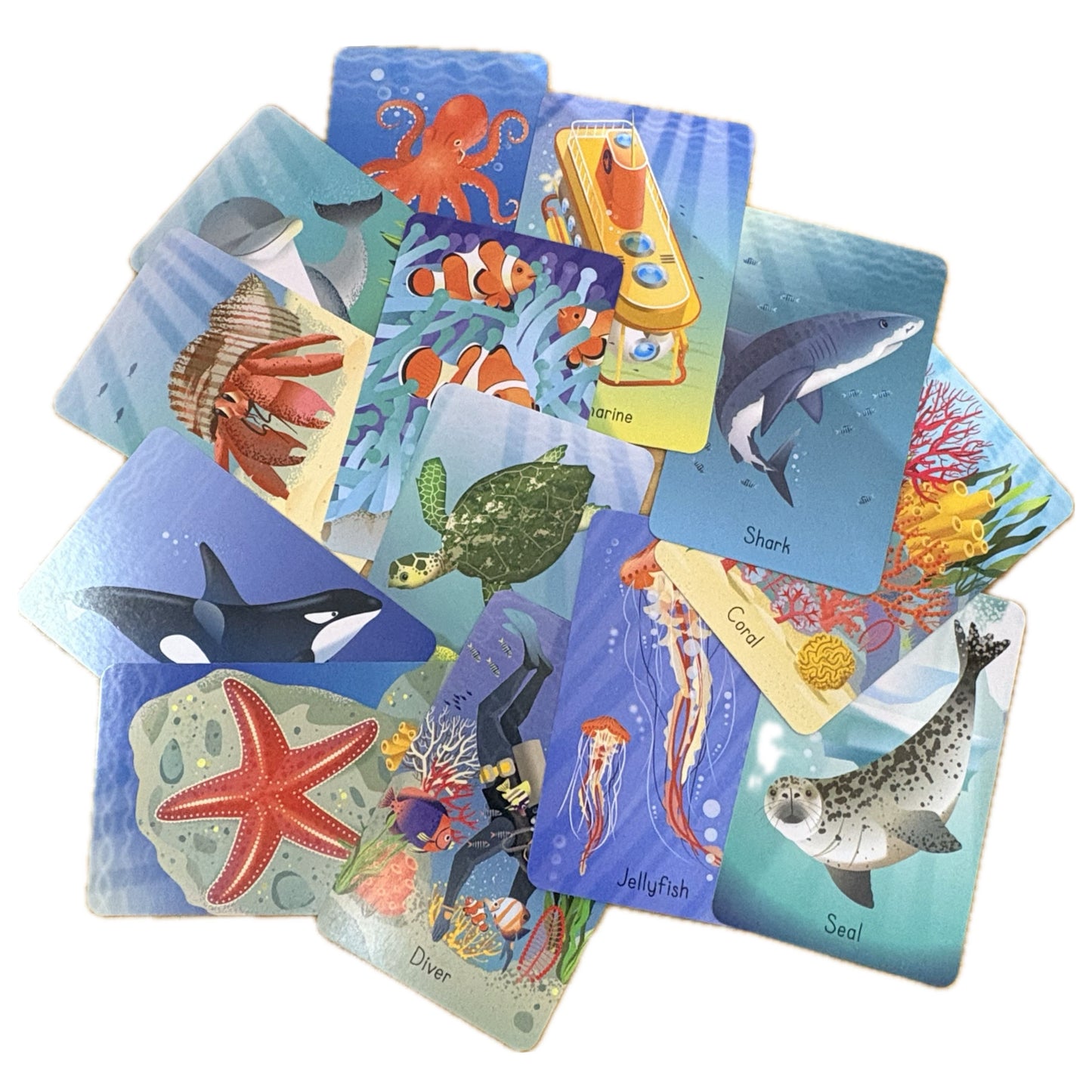 Under The Sea Snap Card Game