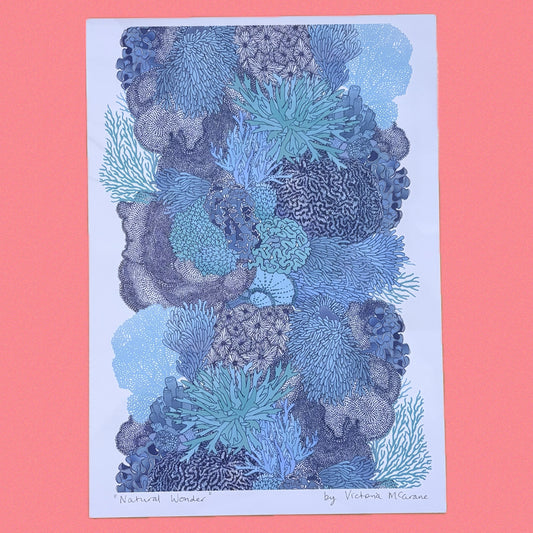 THE SCENIC ROUTE - "NATURAL WONDER"- A4 ART PRINT