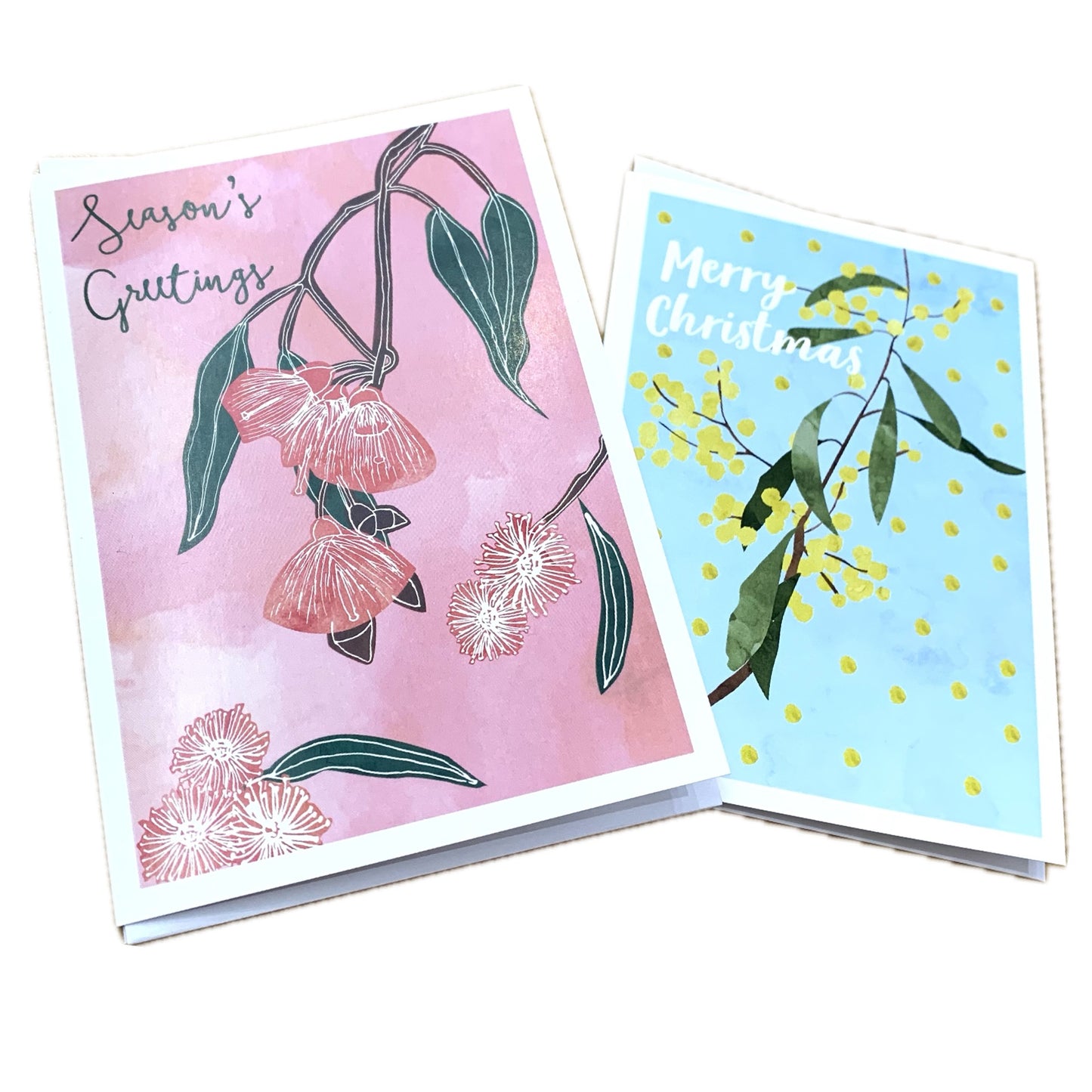 CANDLEBARK CREATIONS - "Gum Blossom Season" Australiana Single Cards