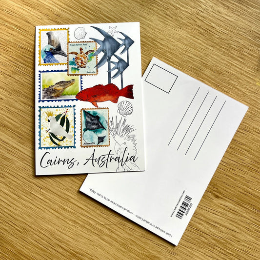 ESZTER'S CREATIONS- Cairns, Australia Postcard