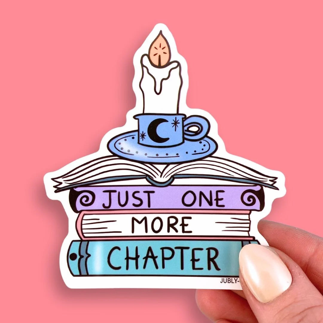 JUBLY-UMPH - "Just One More Chapter" - Sticker