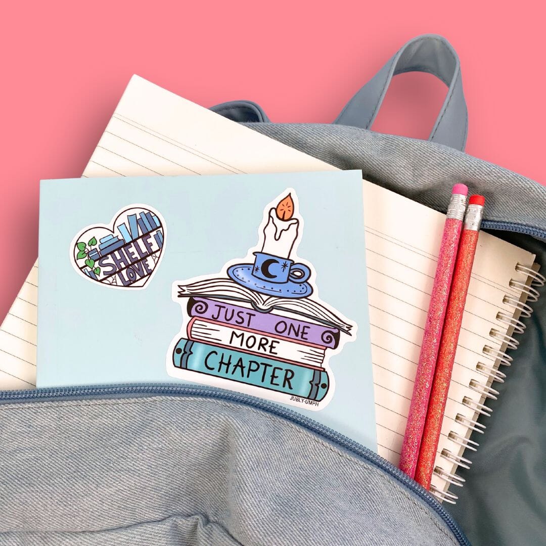 JUBLY-UMPH - "Just One More Chapter" - Sticker