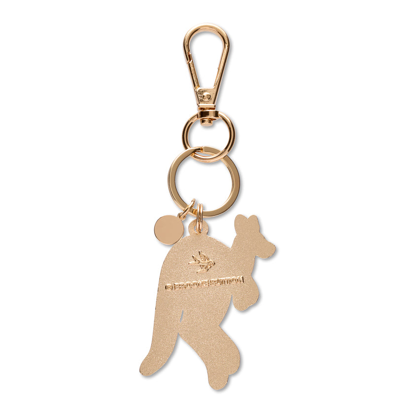 ERSTWILDER - "Matjumpa Ritjinguthinha" (Kangaroo) Enamel Key Ring- BROOKE SUTTON COLLECTION