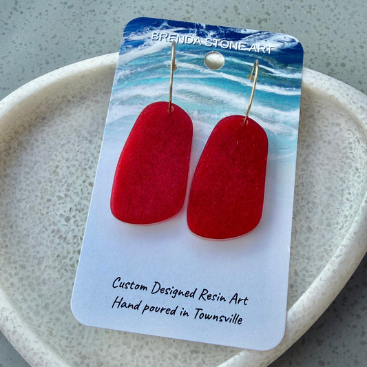 BRENDA STONE ART - Lagoon Hoop Earrings 4