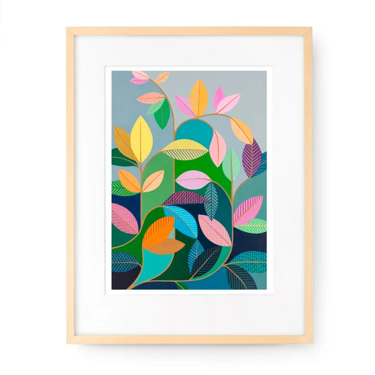 CLAIRE ISHINO- SMALL LIMITED EDITION A5 PRINTS- "Leaves of the Lemon Tree"