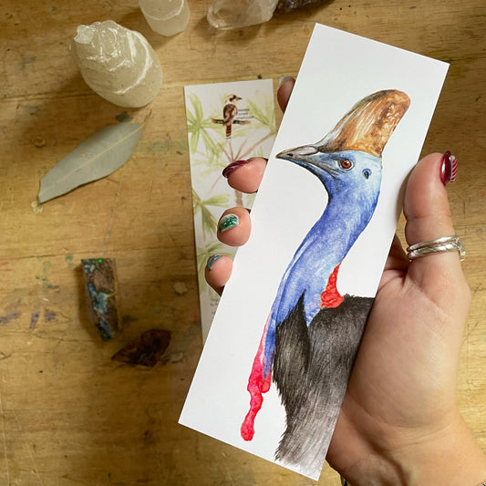 Shanna Trees Creations- "Cassowary" Bookmark