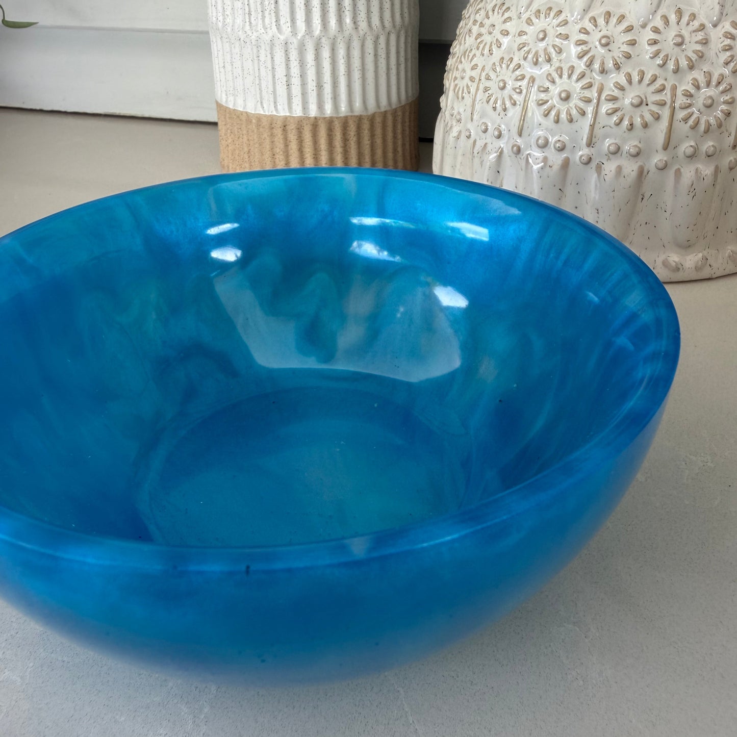 BRENDA STONE ART - Medium Resin Bowl Shallow 2