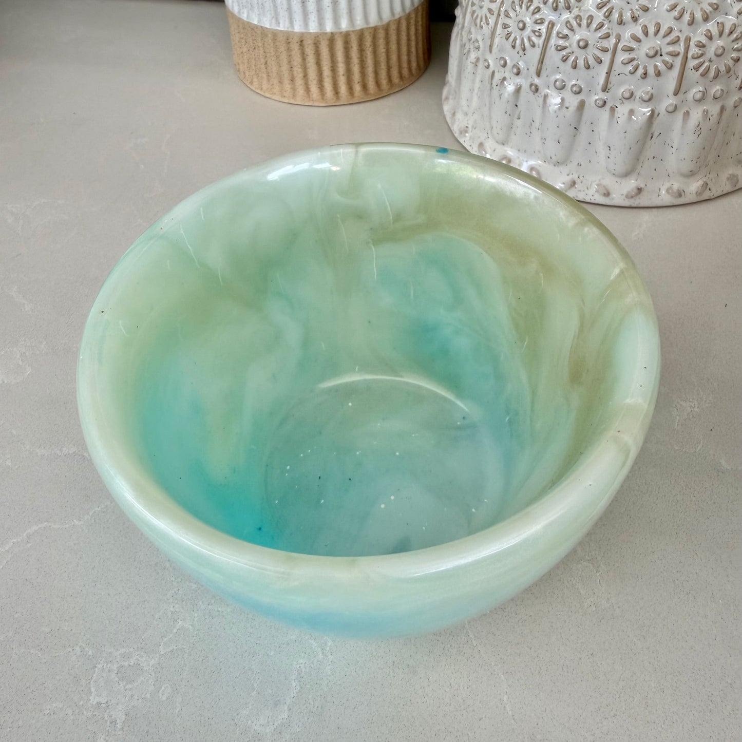 BRENDA STONE ART - Medium Resin Bowl 4