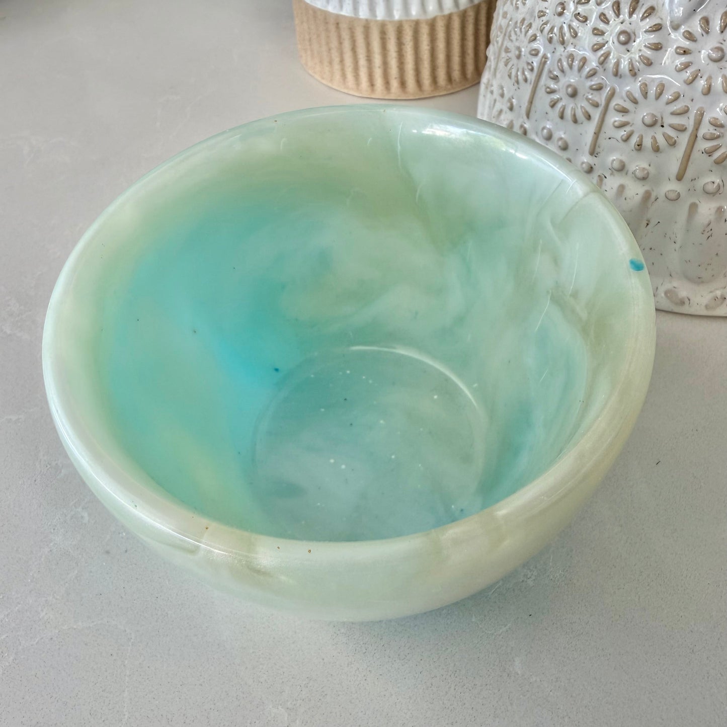 BRENDA STONE ART - Medium Resin Bowl 4