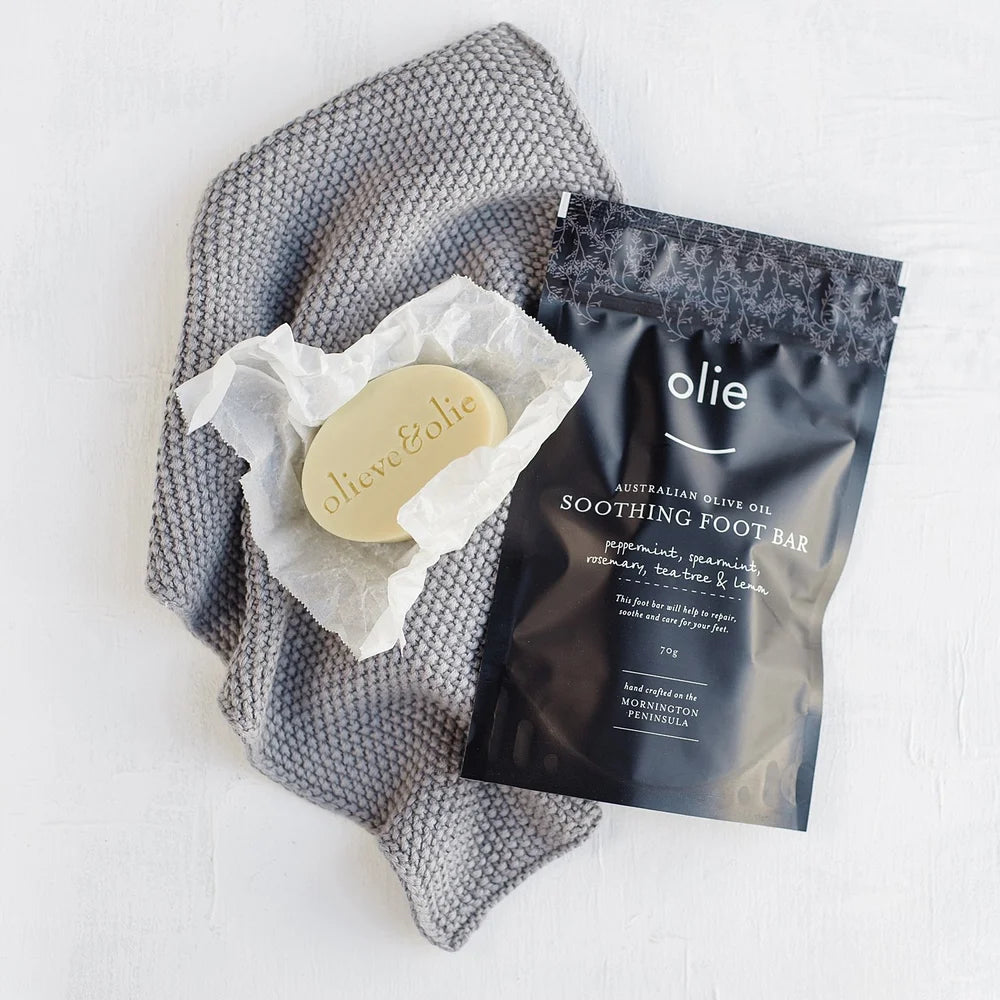OLIEVE AND OLIE Soothing Foot Bar - Australian Olive OIl