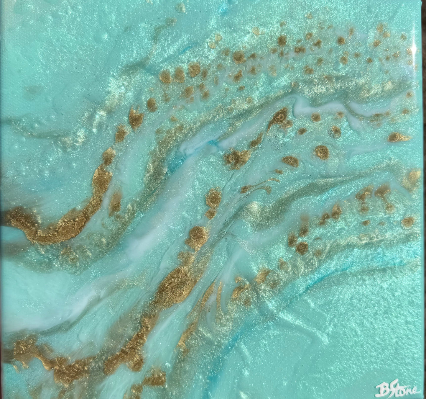 BRENDA STONE ART - 'Reef Flow' Original Artwork 1