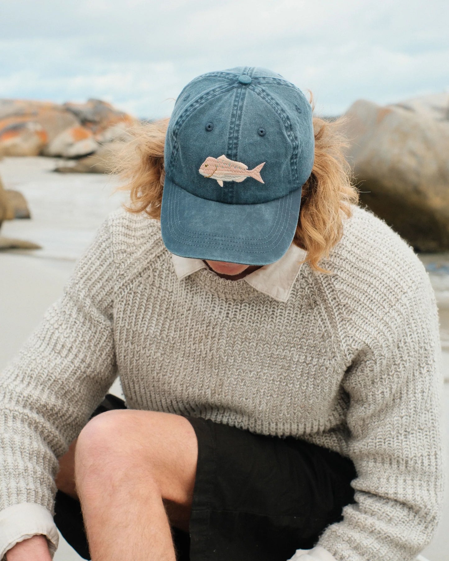 PALLION POINT - FISH LIDS - Snapper in Stone