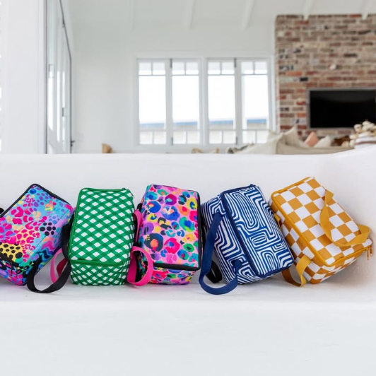 SISTA & CO. - Lunch Bag - "Check"- Mustard