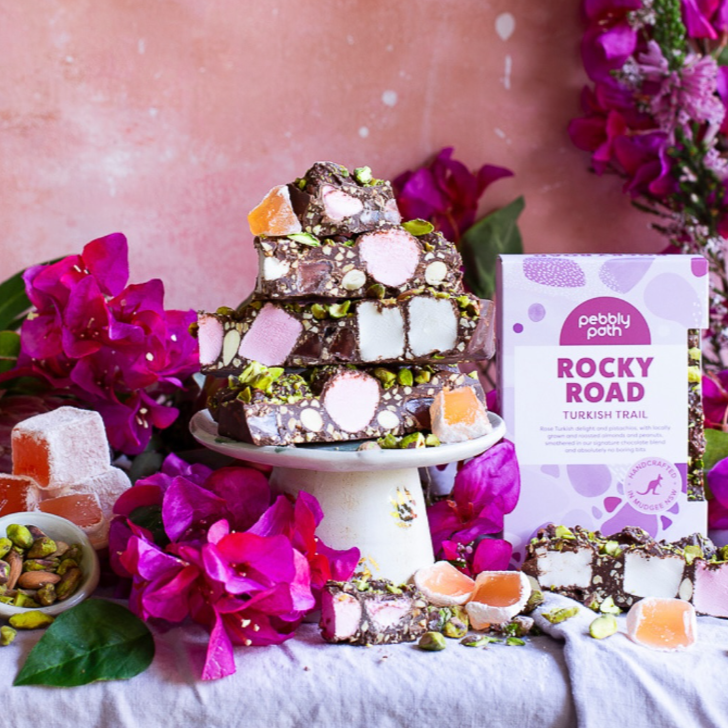 PEBBLY PATH- Rocky Road- Turkish Trail Flavour- 200g