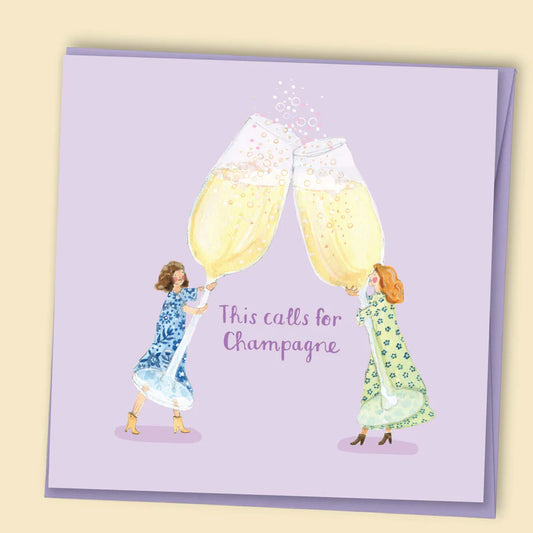 PAPERNEST - This Calls For Champagne Card