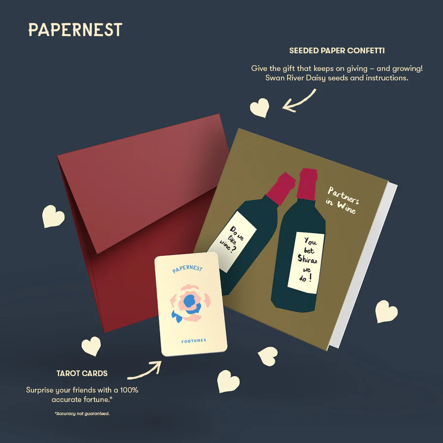 PAPERNEST - Partners in Wine Card