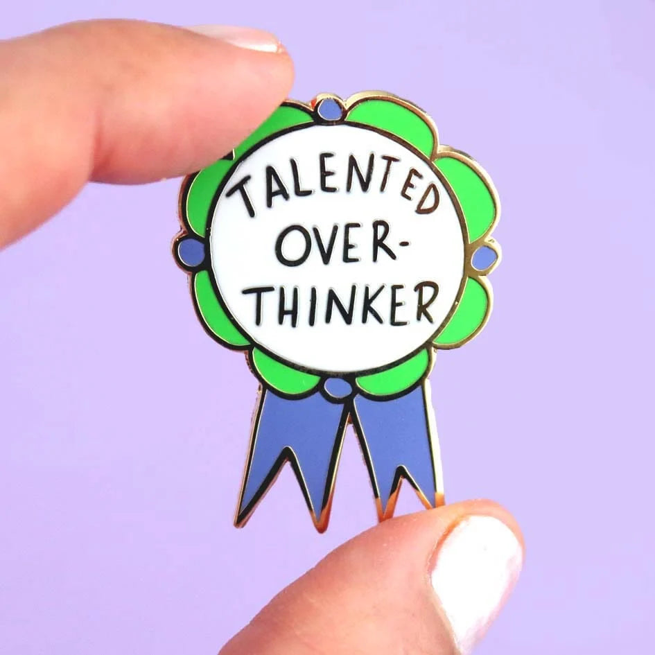 JUBLY-UMPH - "Talented Over-Thinker" - Lapel Pin
